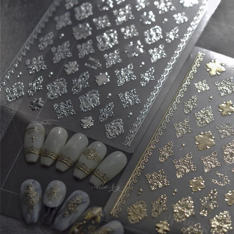 TOMONI Nail Stickers, Rococo