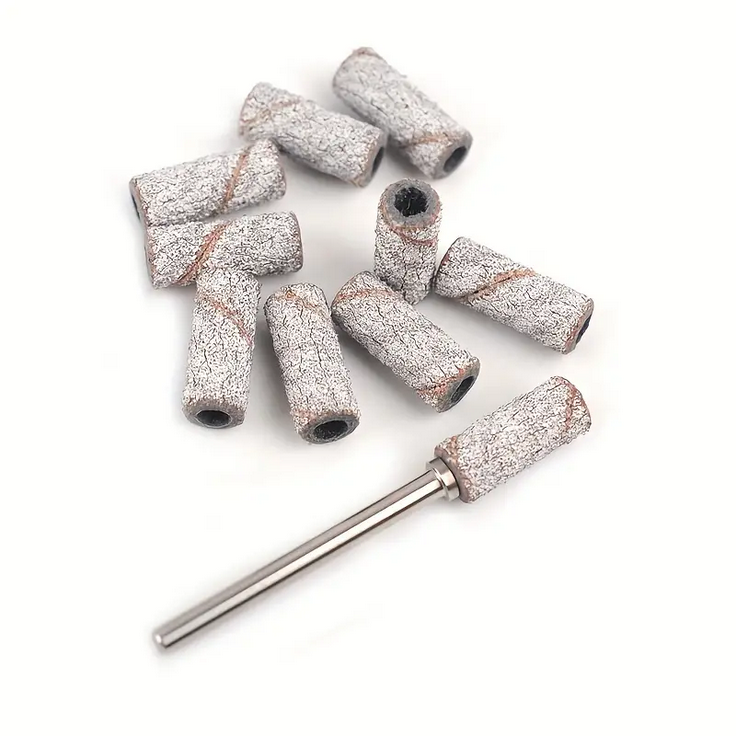 Mandrel Mini Vaihtorullat, 180 grit 24 kpl White