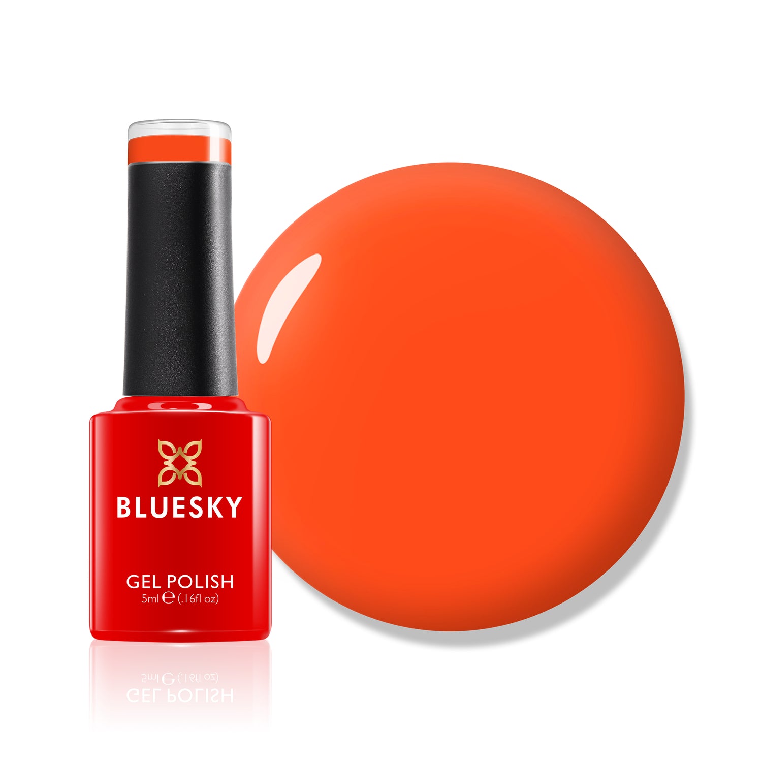Bluesky Gel Polish, Orange Zest