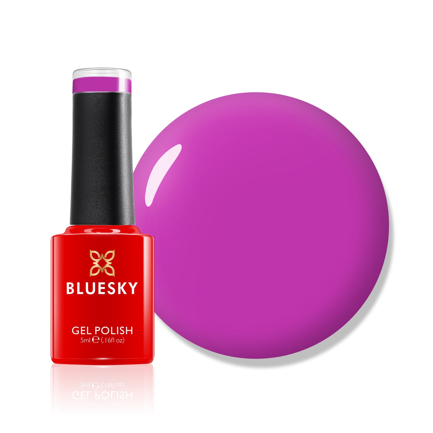 Bluesky Gel Polish, Tropical Magenta