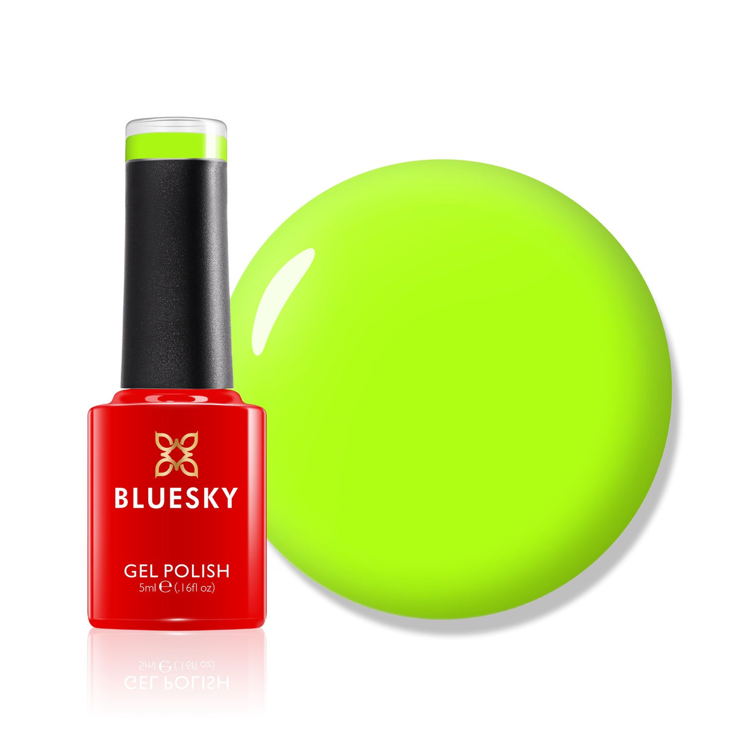 Bluesky Geelilakka, Lime Green 5 ml