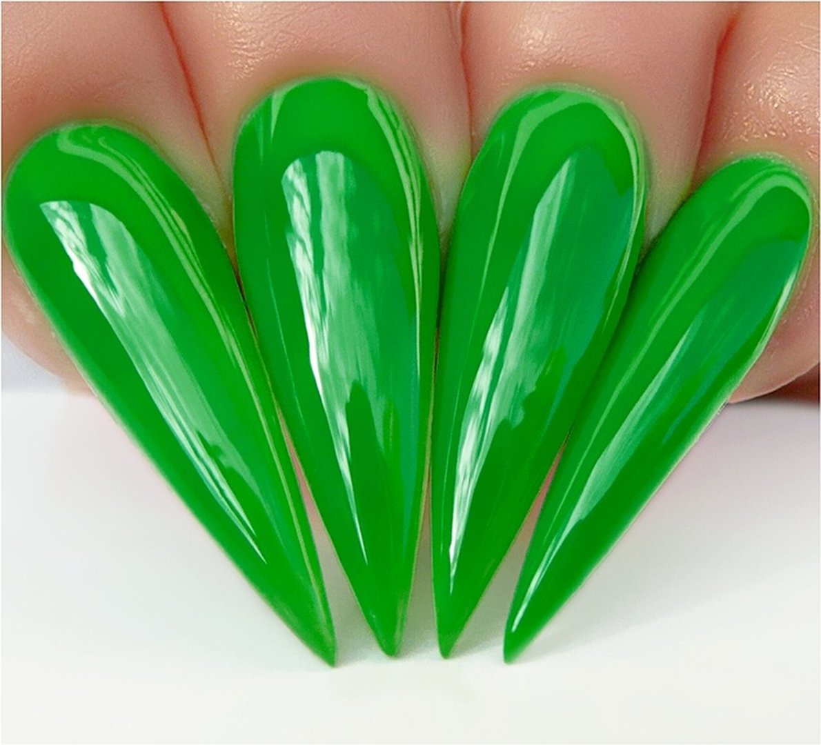 Kiara Sky Dip Color Powder, Green With Envy