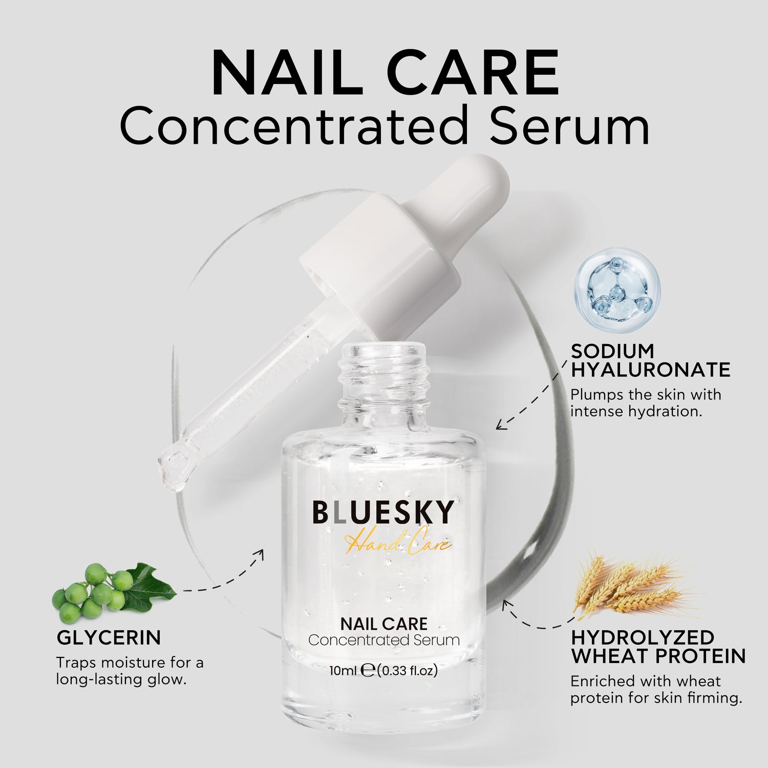 Bluesky Nail Care Concentrated Serum Kynsiseerumi