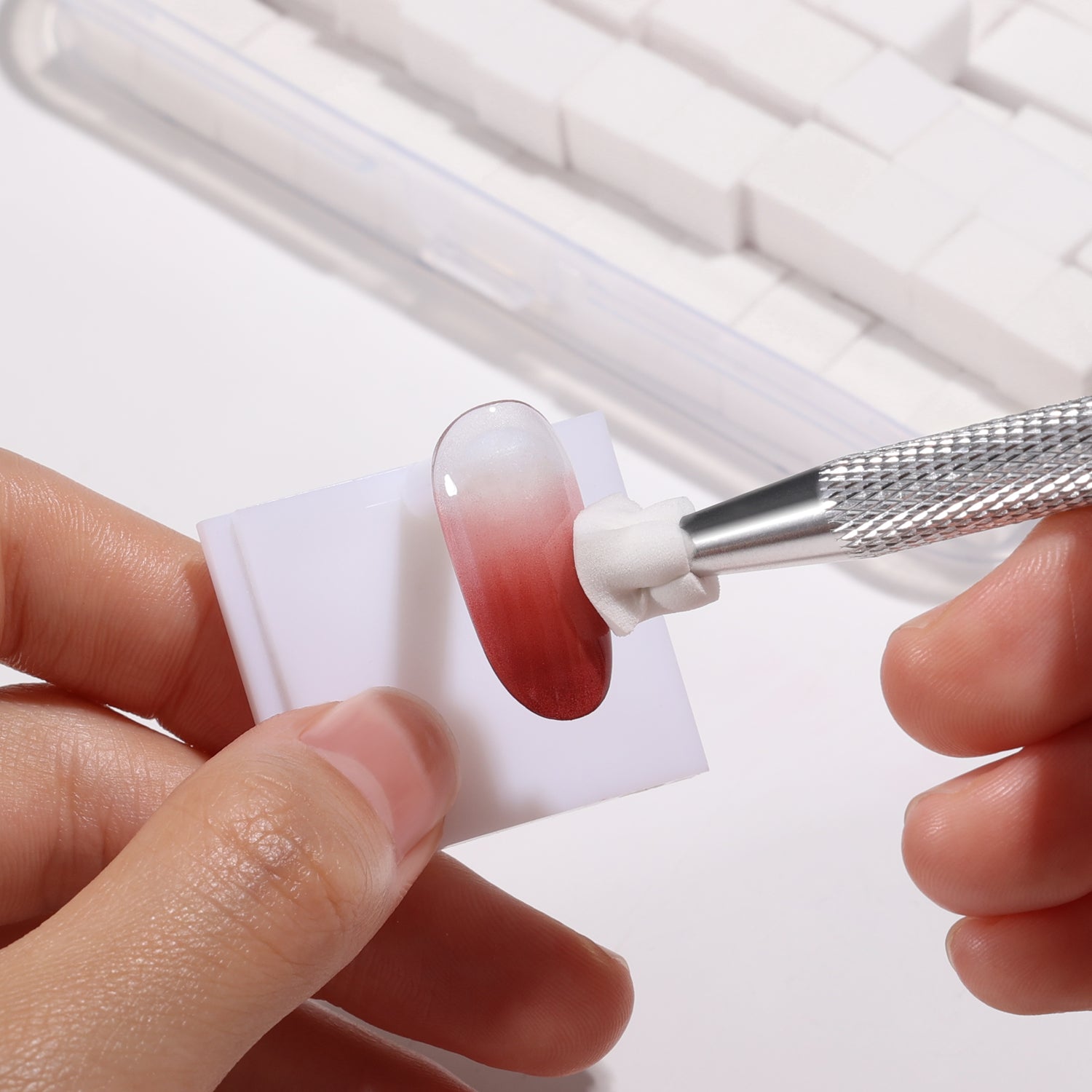 Bluesky Nail Sponge Grabber Set, Ombre sponges + tool