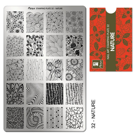 Moyra Stamping plate, 32 Nature
