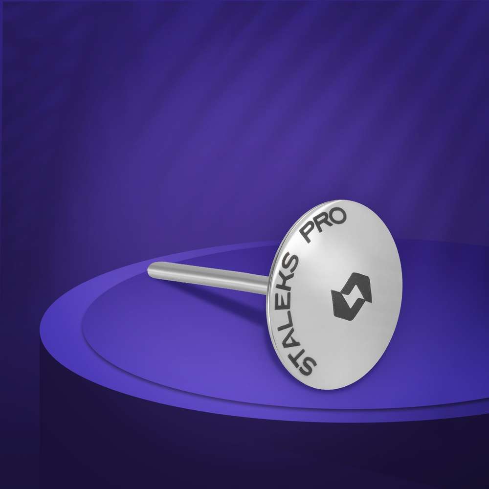 Staleks Pro Poranterä Kiekko Pododisc, L/25 mm + 5 kpl Raspipaperia 180 Grit PDSET