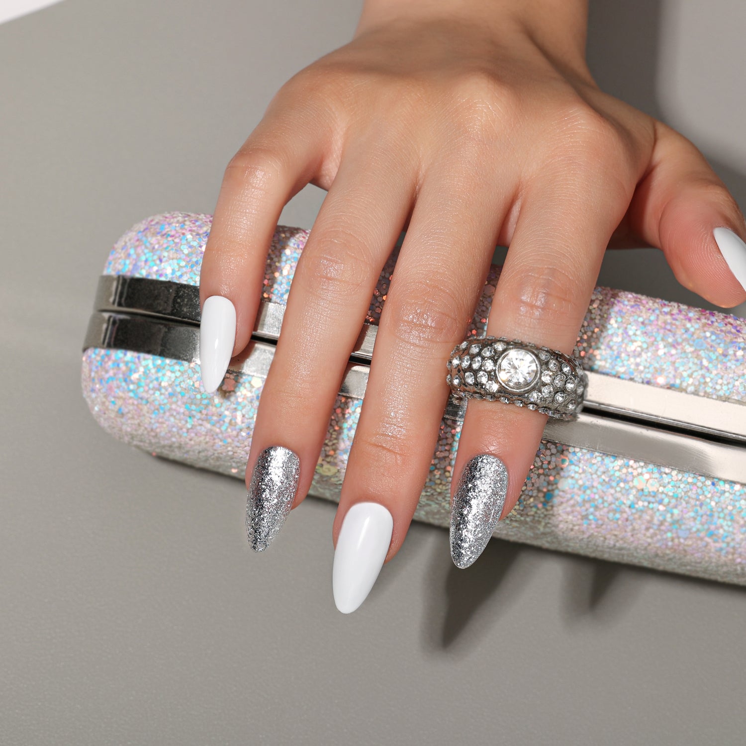 Bluesky Gel Polish, Platinum White