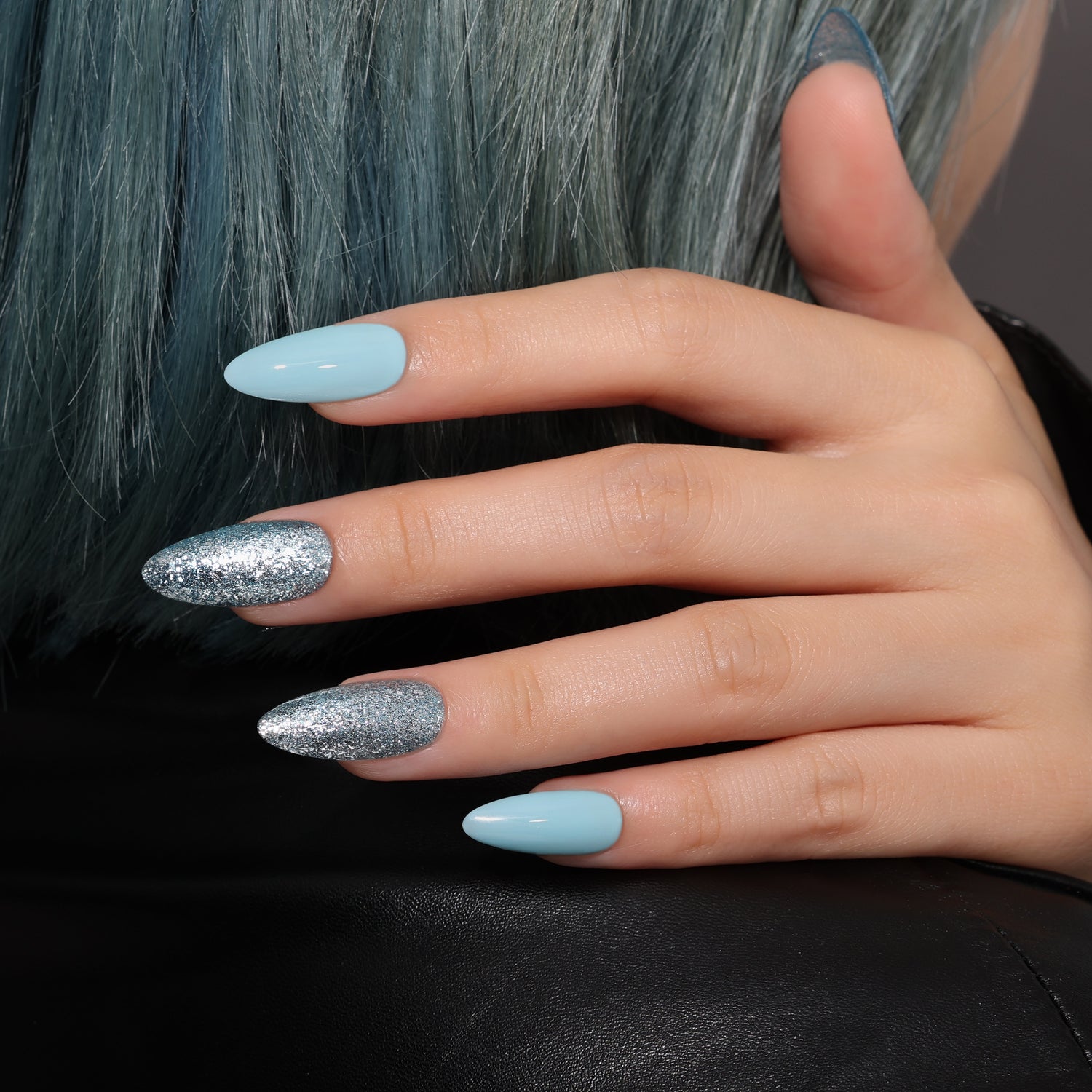 Bluesky Gel Polish, Blue Twinkle
