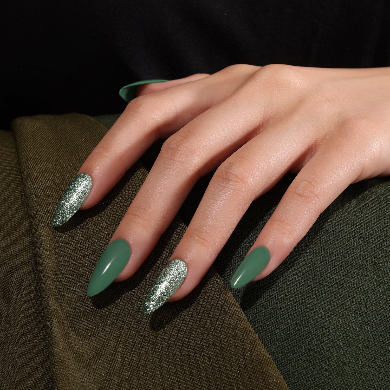 Bluesky Gel Polish, Mint Sparkle