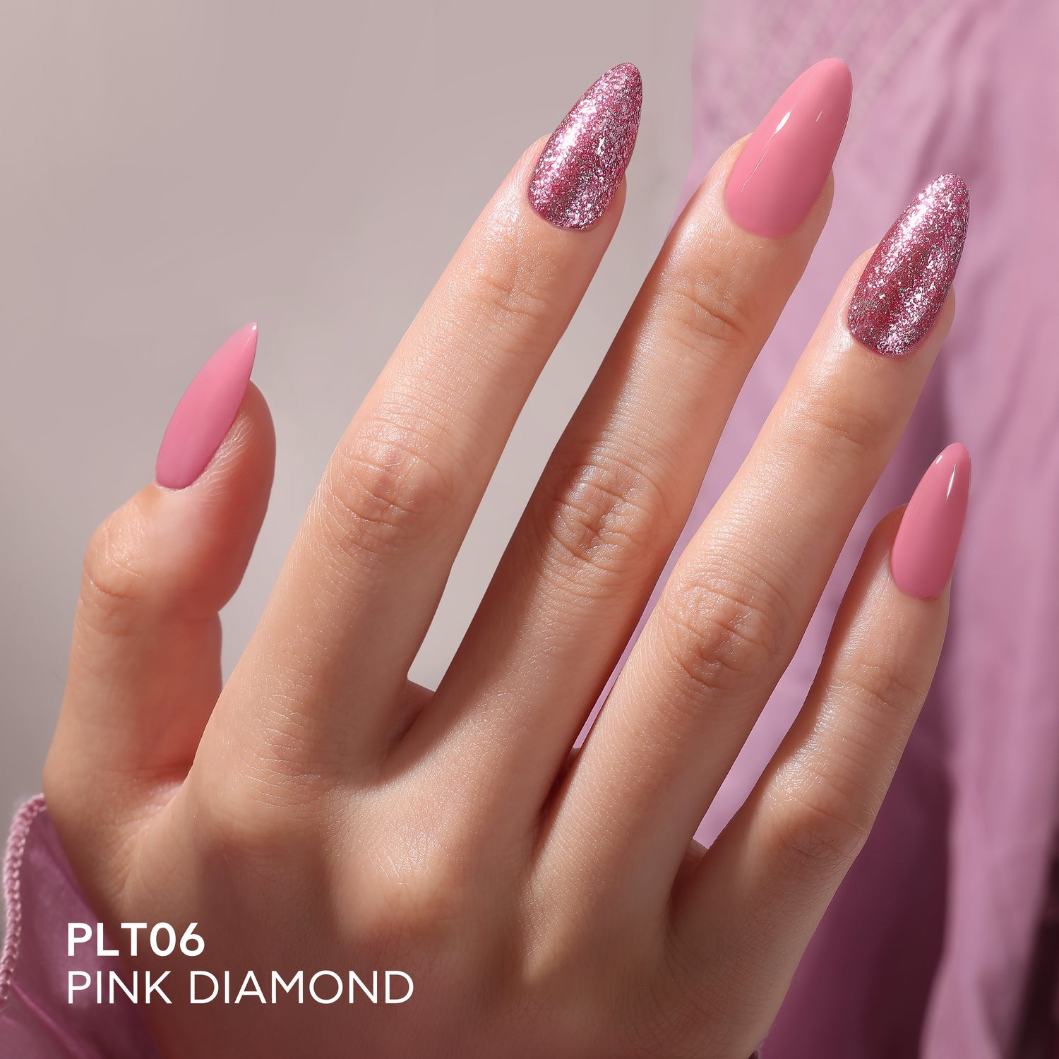Bluesky Gel Polish, Pink Diamond