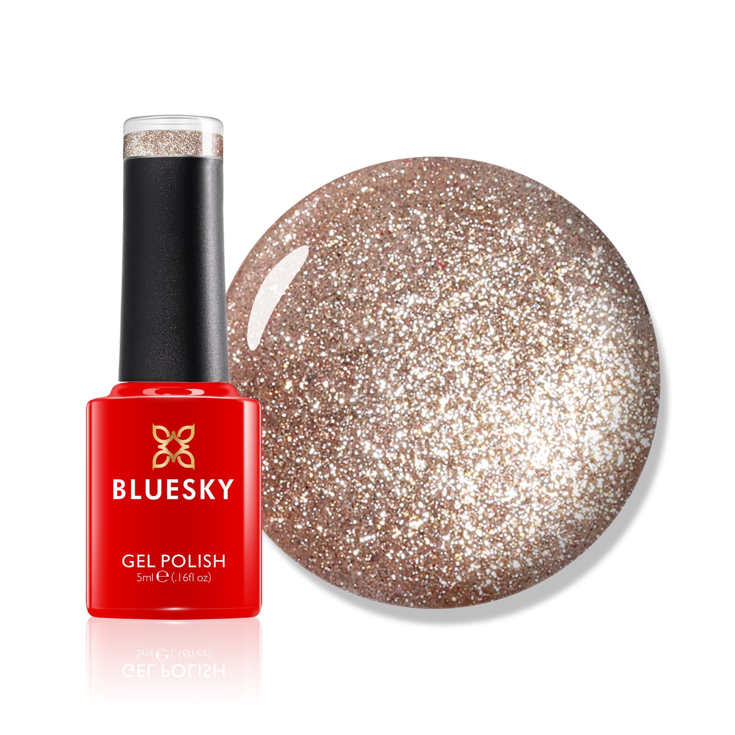 Bluesky Gel Polish, Rose Gold