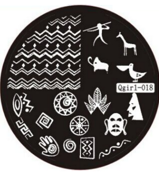 QGIRL Stamping plate 18