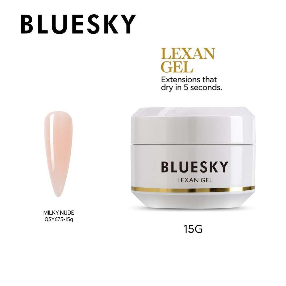 Bluesky Lexan Gel Rakennegeeli, Milky Nude