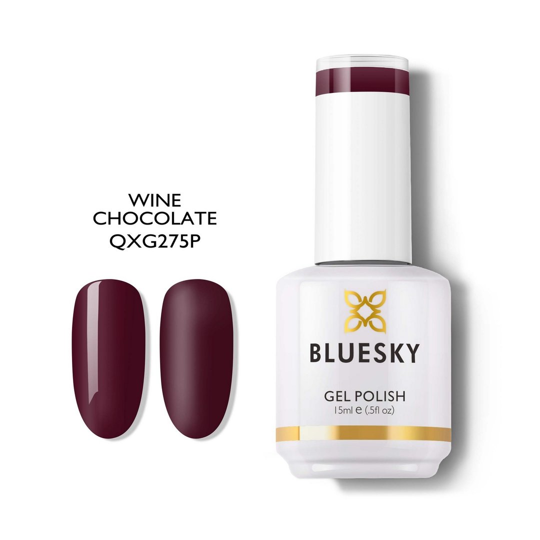 Bluesky Gel Polish, Wine Chocolate