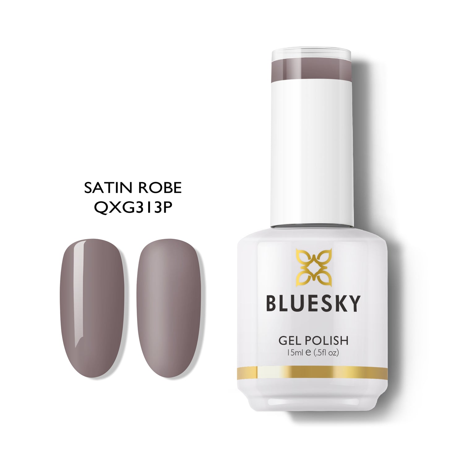 Bluesky Gel Polish, Satin Robe