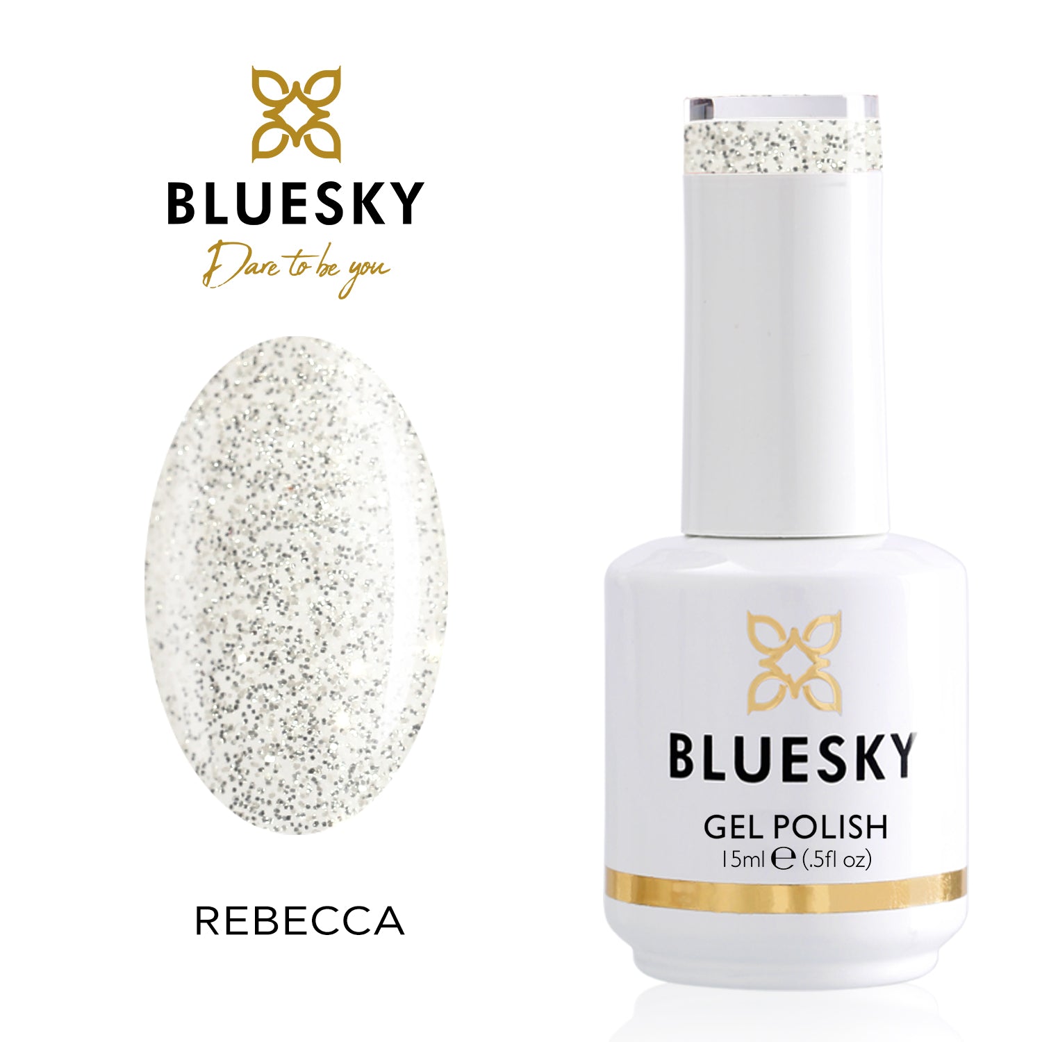 Bluesky Gel Polish, Rebecca