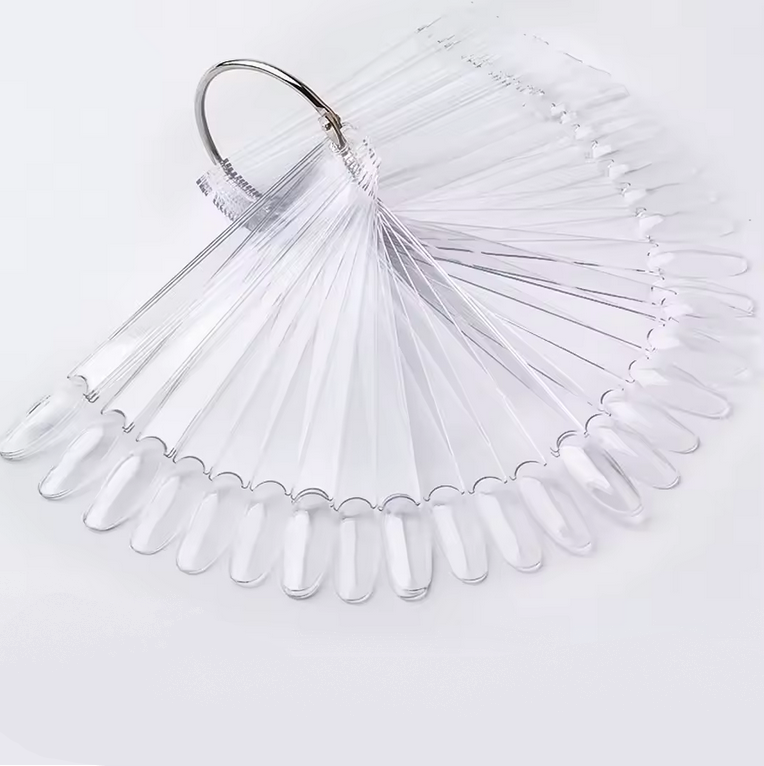 Kynsiviuhka Clear Almond 50kpl