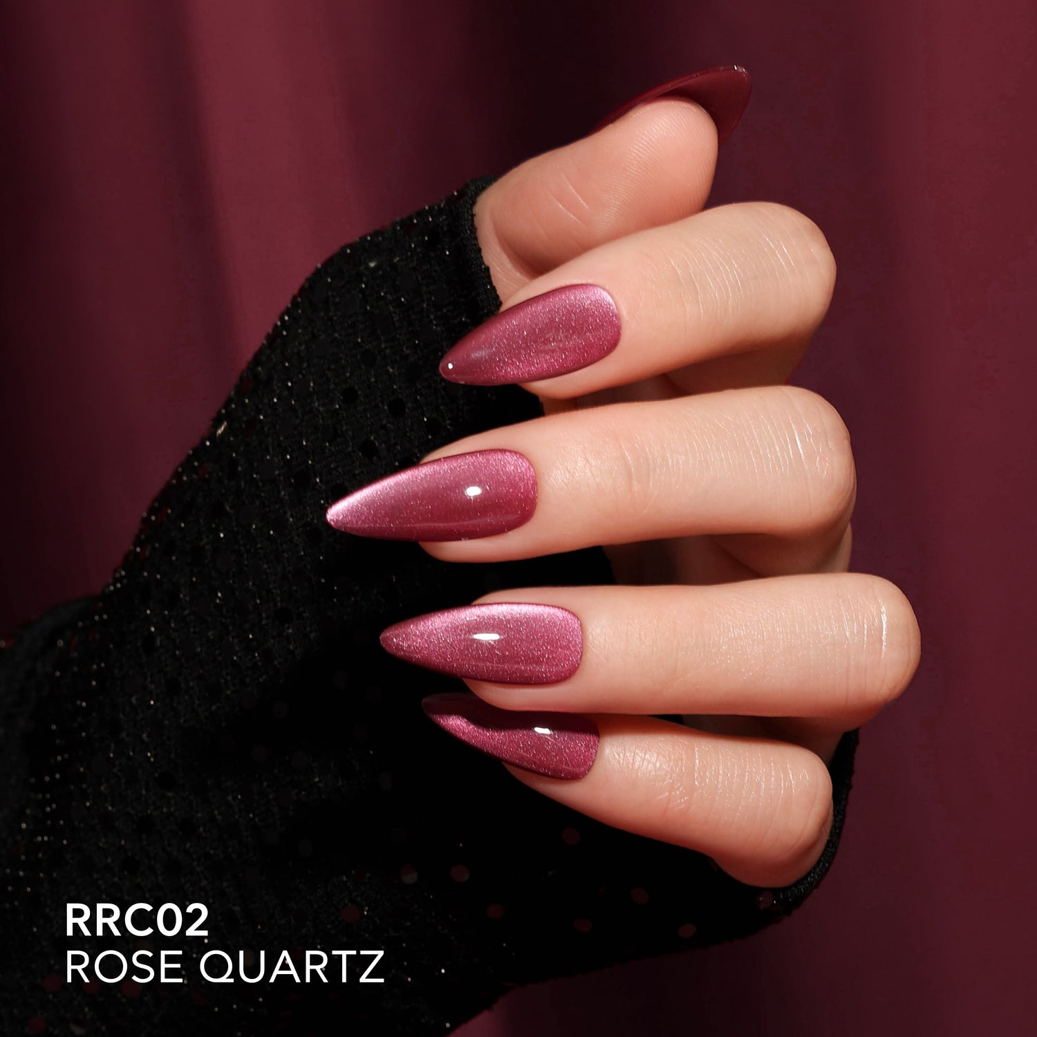 Bluesky Magnetic Gel Polish, Rose Quartz