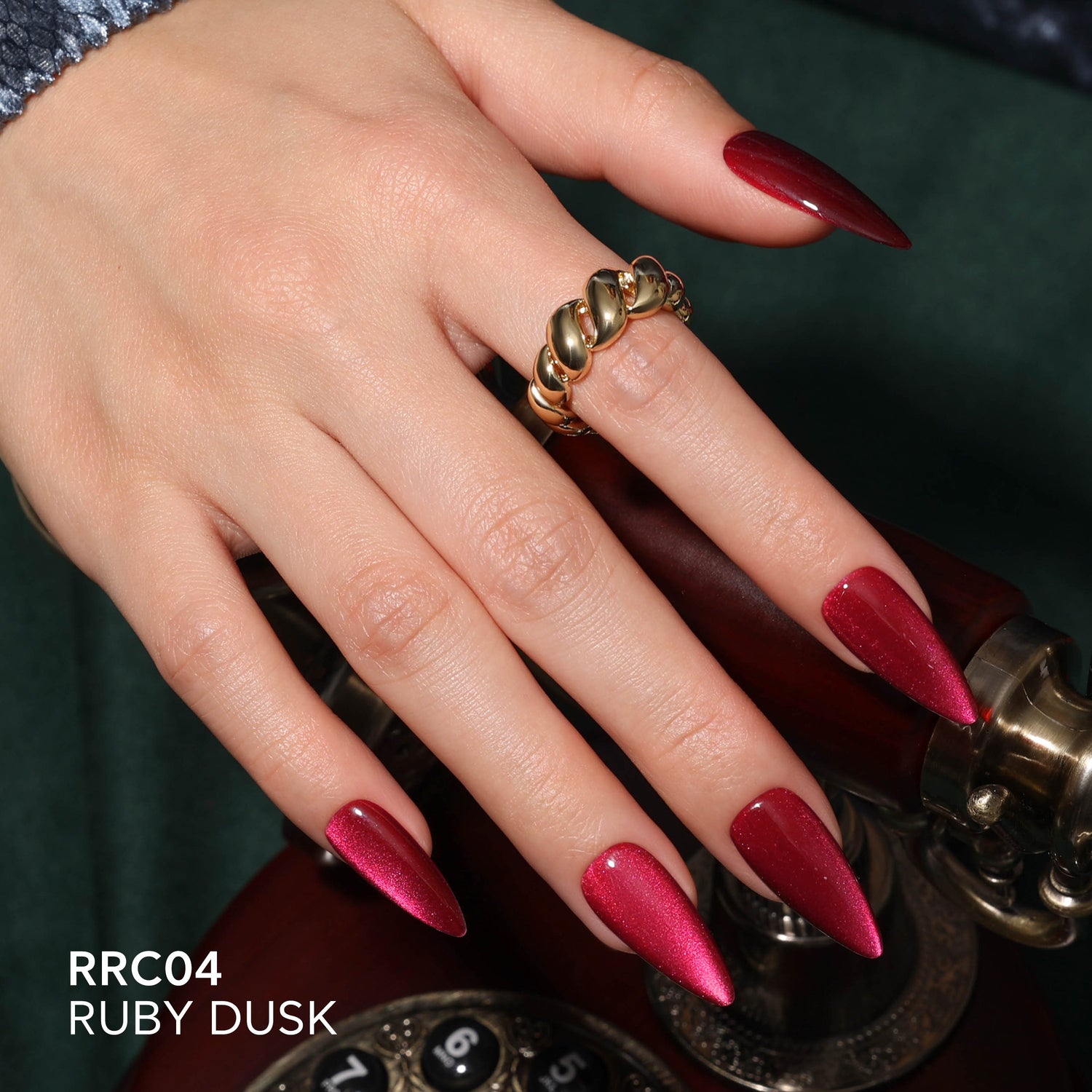 Bluesky Magnetic Gel Polish, Ruby Dusk