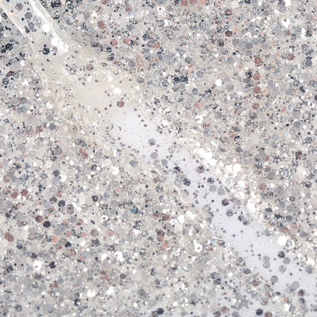 Bluesky Gel Polish, Silver Flakes