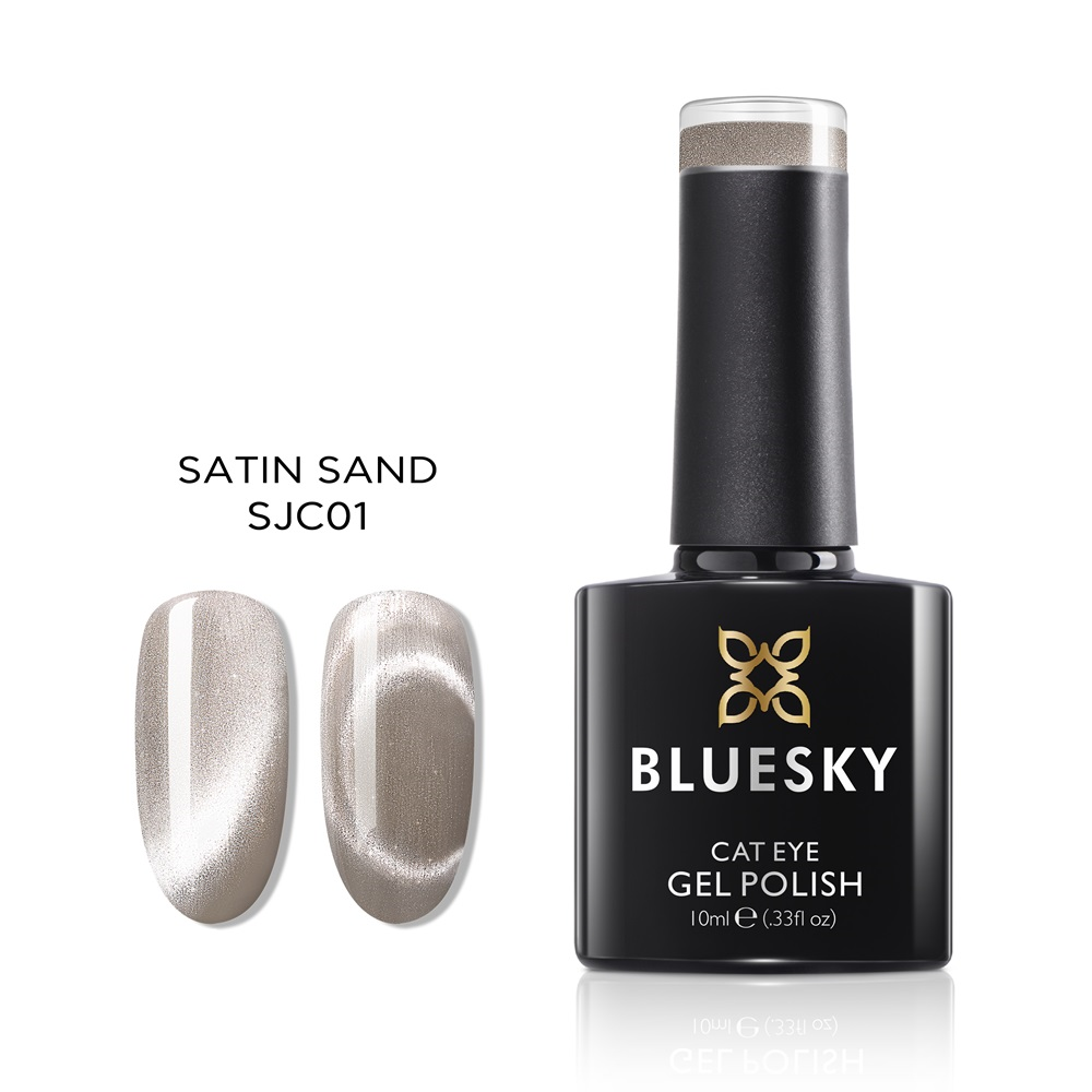 Bluesky Magnetic Gel Polish, Satin Sand
