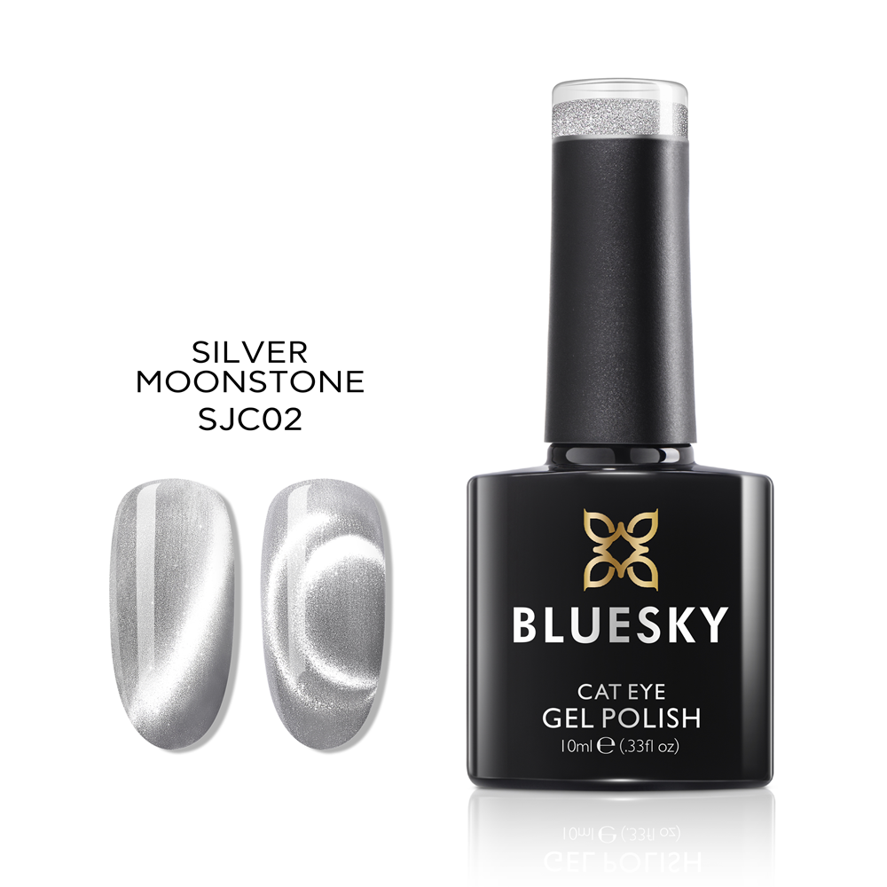 Bluesky Magnetic Gel Polish, Silver Moonstone
