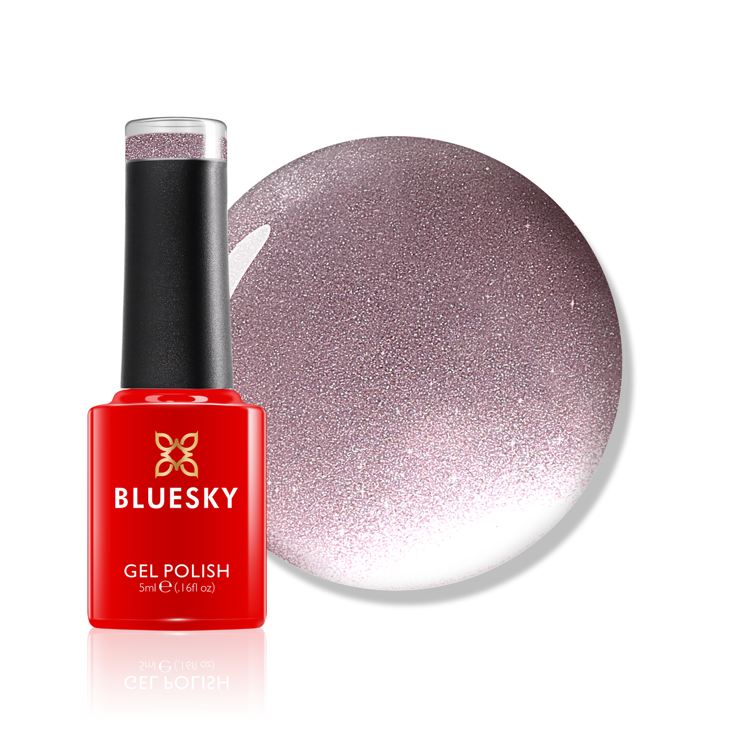 Bluesky Magnetic Gel Polish, Lavender Luster