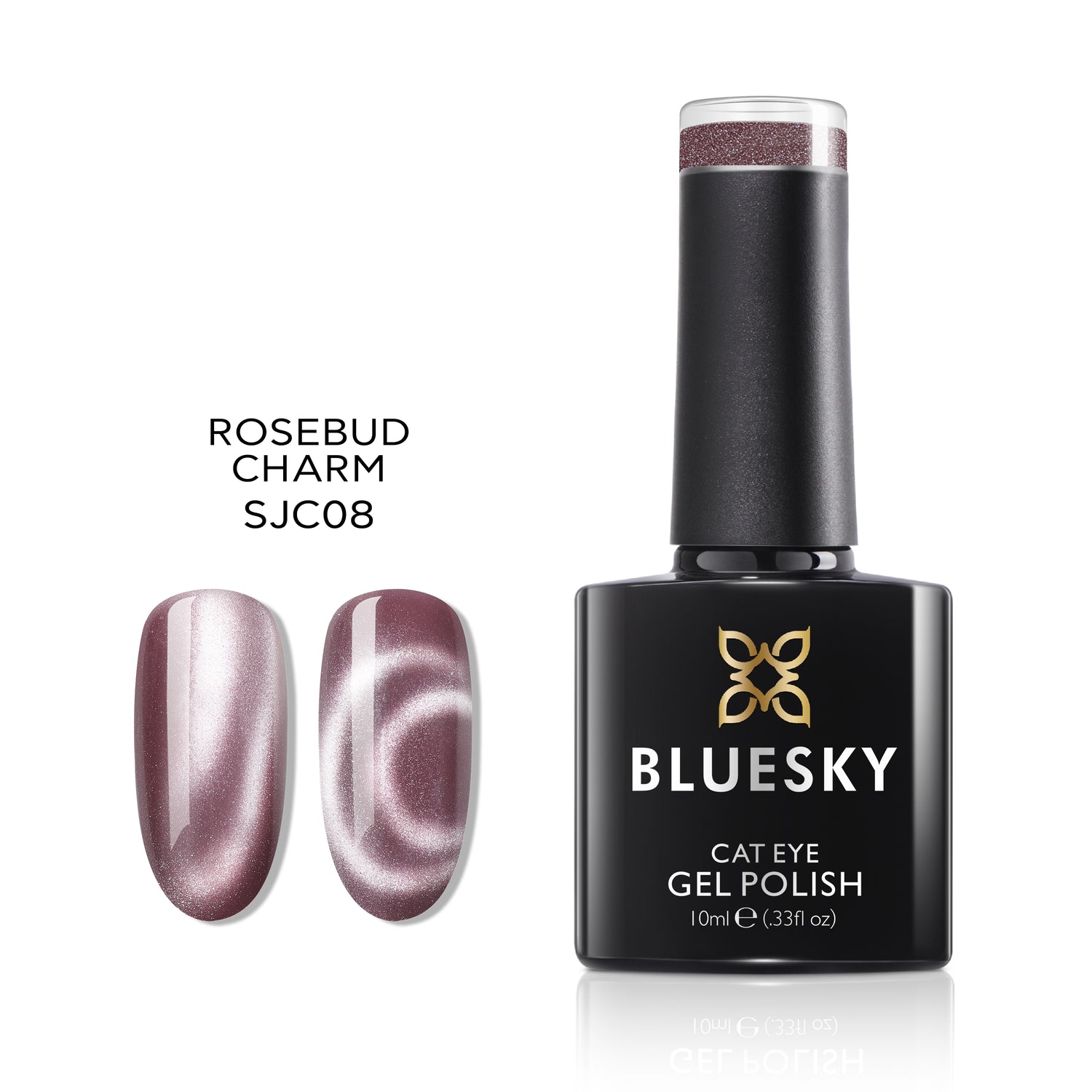 Bluesky Magnetic Gel Polish, Rosebud Charm