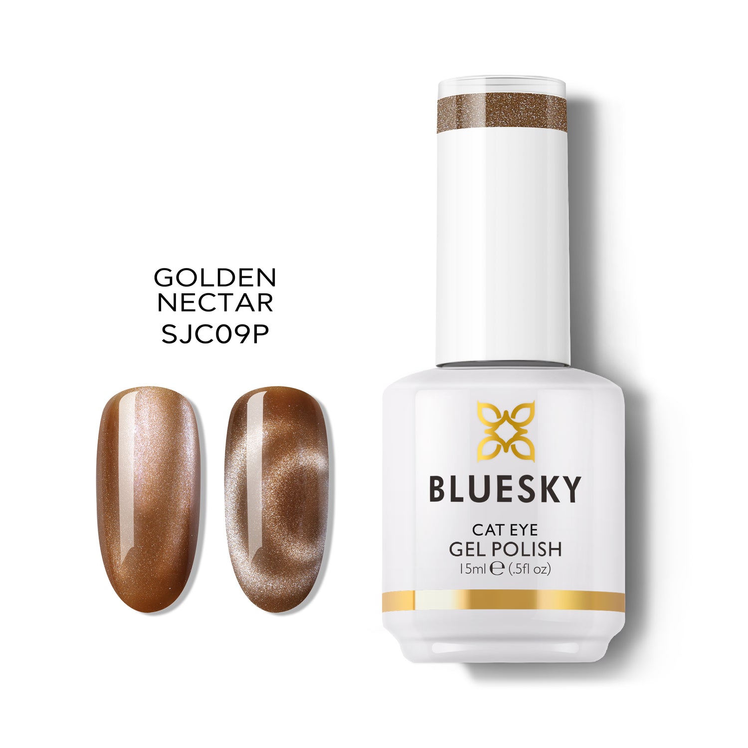 Bluesky Magnetic Gel Polish, Golden Nectar
