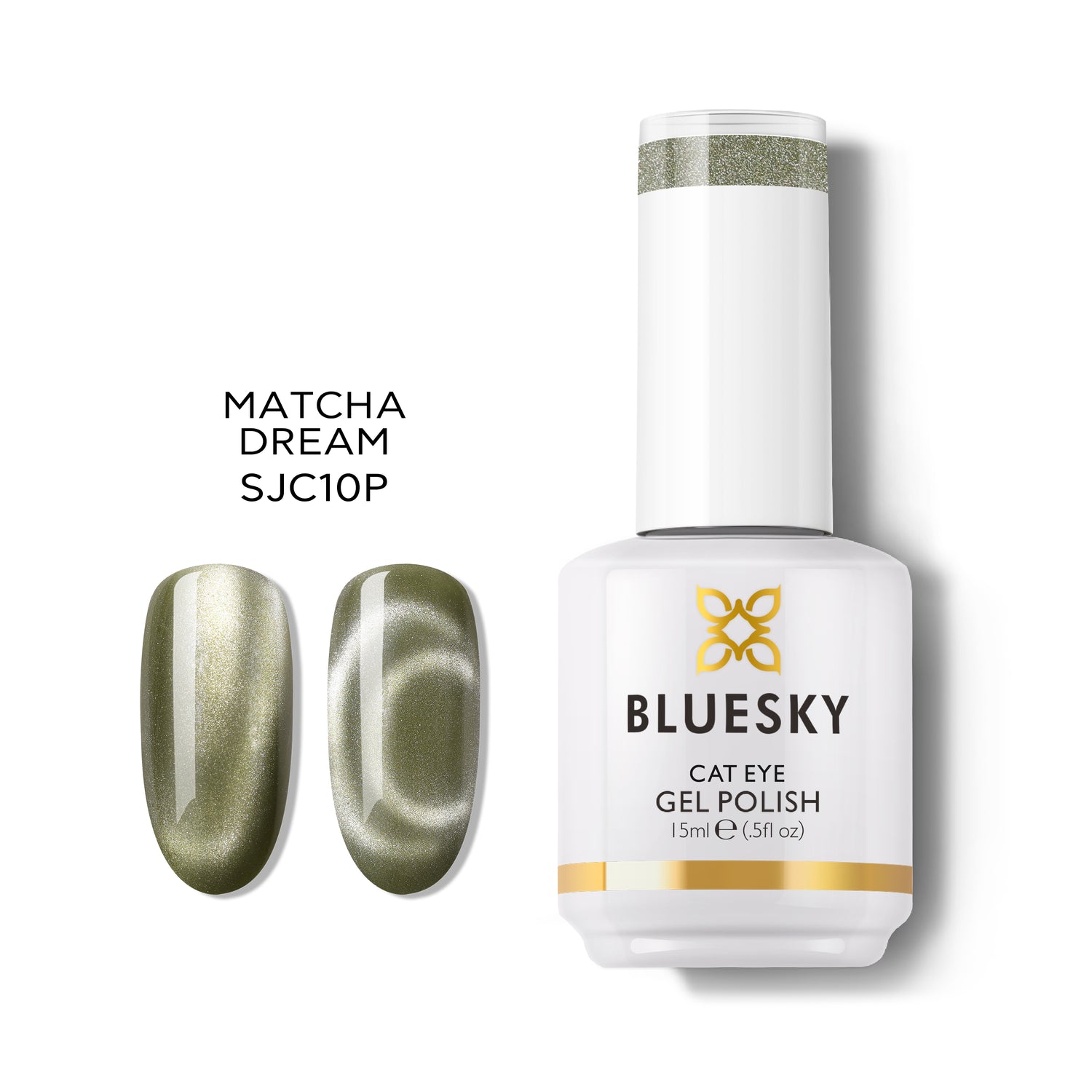 Bluesky Magnetic Gel Polish, Matcha Dream