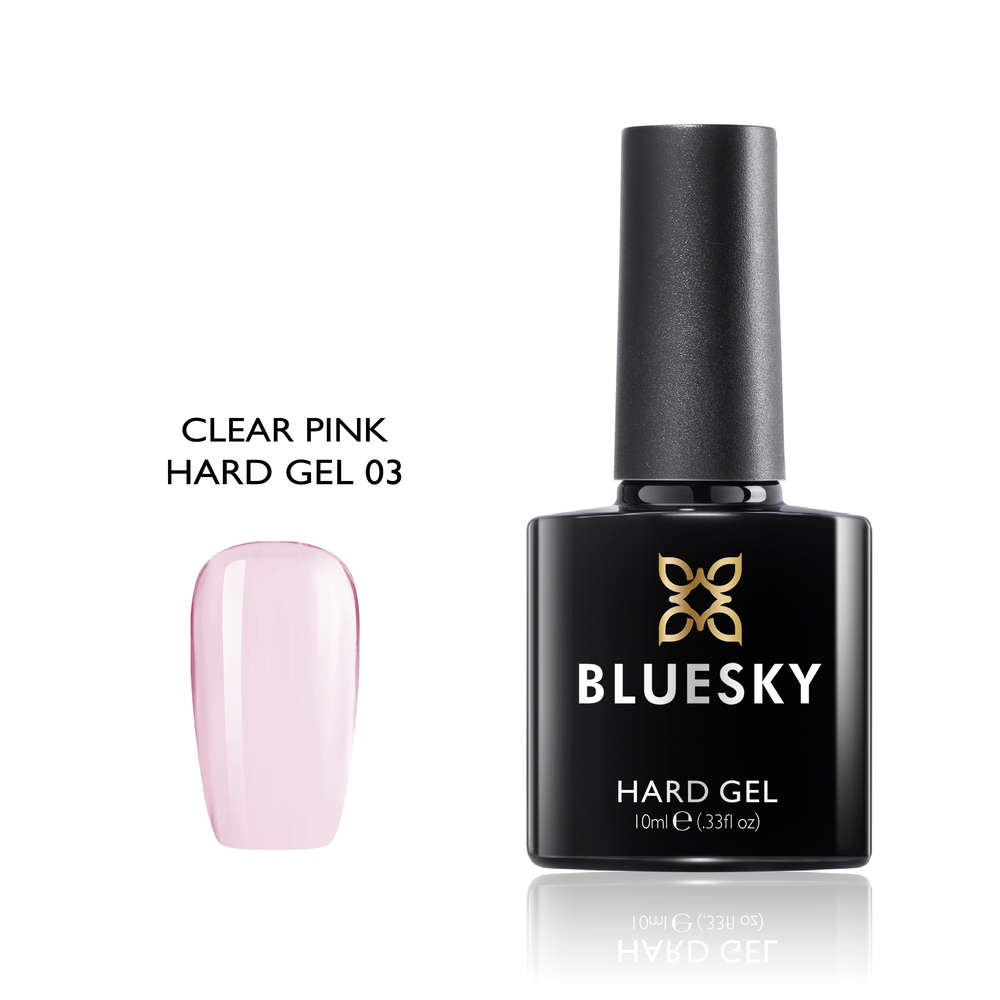 Bluesky Hard Gel, Soft Clear Pink