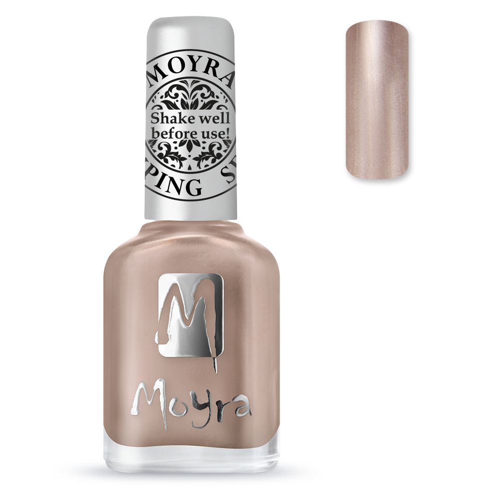 Moyra Stamping varnish, Rose gold