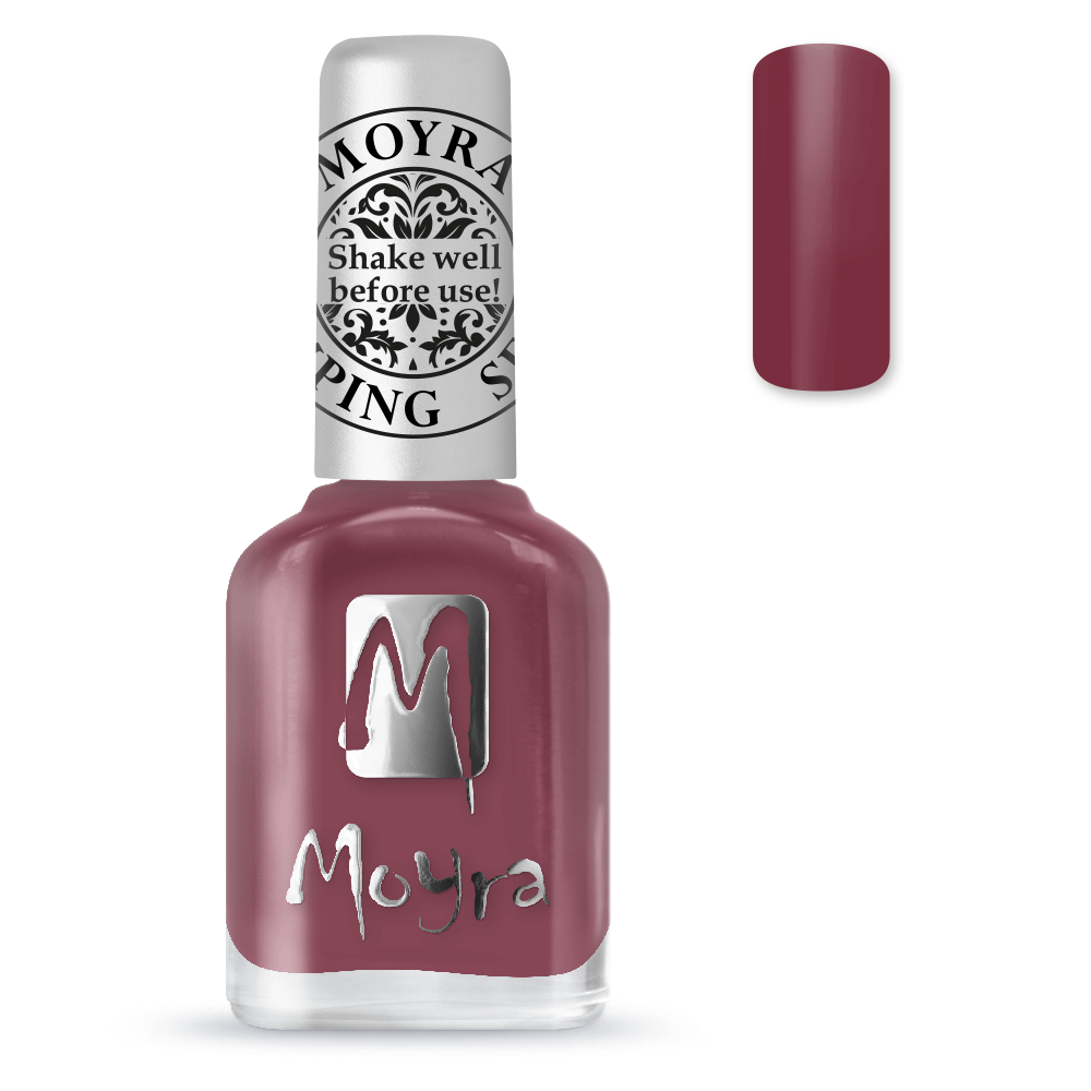 Moyra Stamping varnish, Cashmere Bordeaux