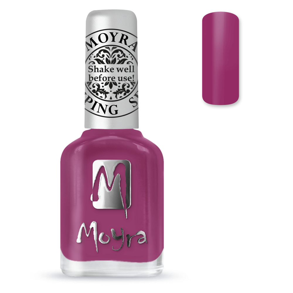 Moyra Stamping varnish, Peony red