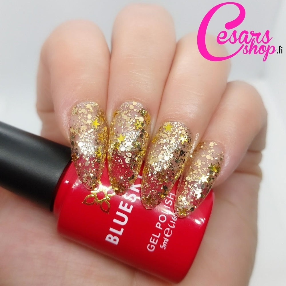 Bluesky Gel polish, Gold Melody