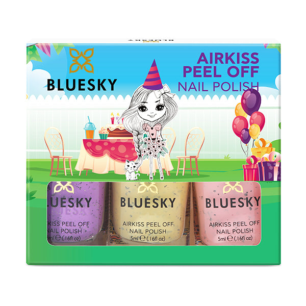 Bluesky Airkiss Peel Off Nail Polish Set, Speckled Eggs