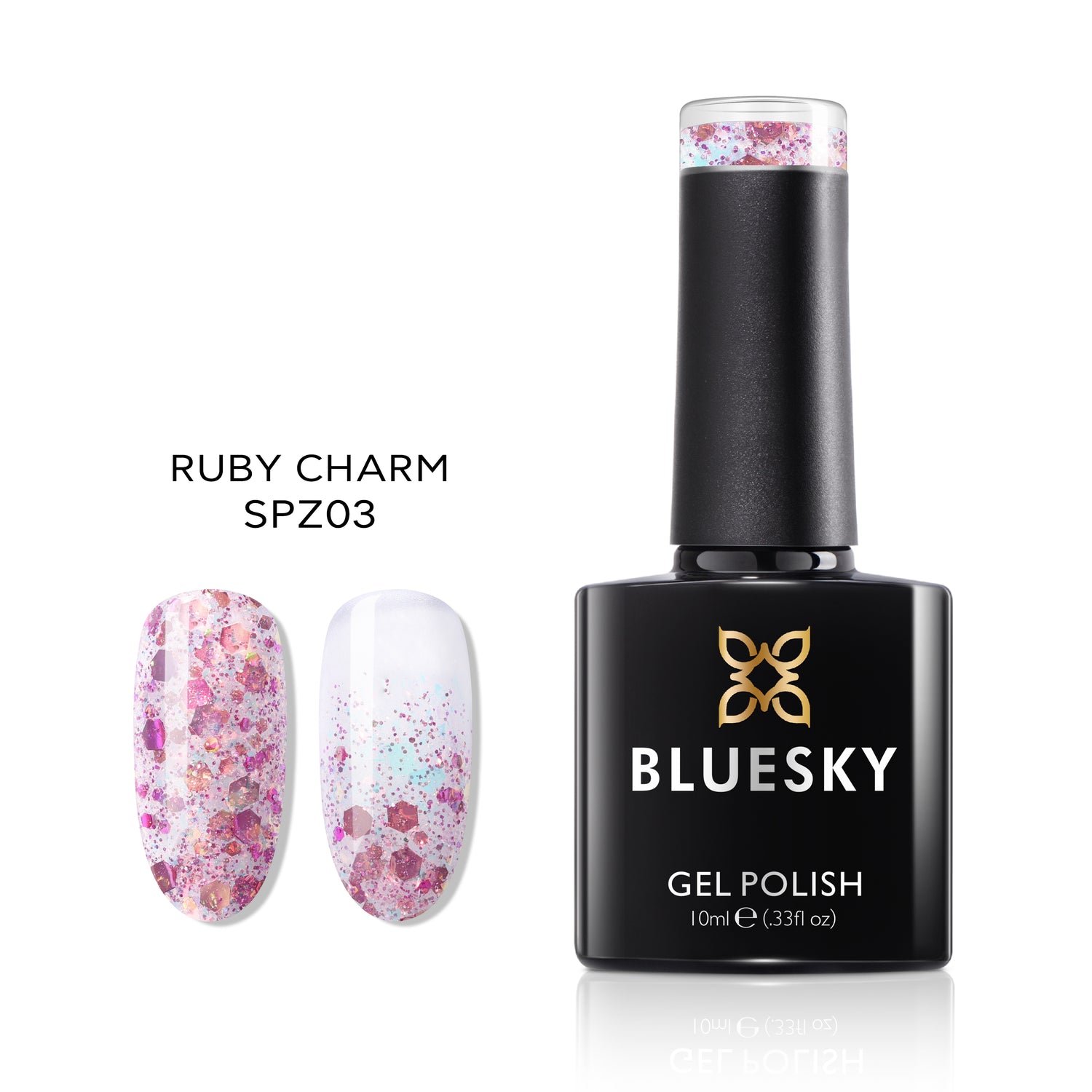 Bluesky Gel Polish, Ruby Charm