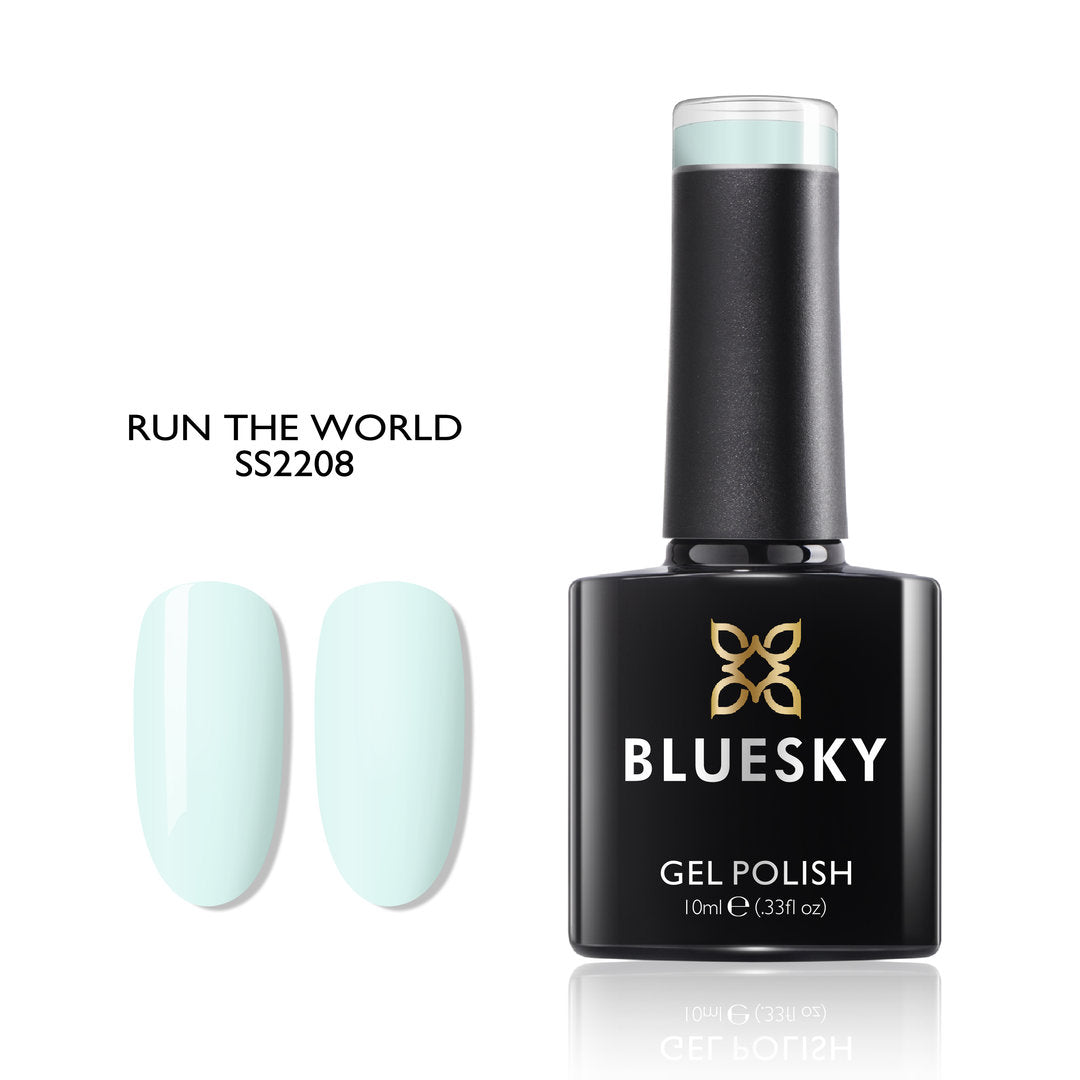 Bluesky Gel Polish, Run The World