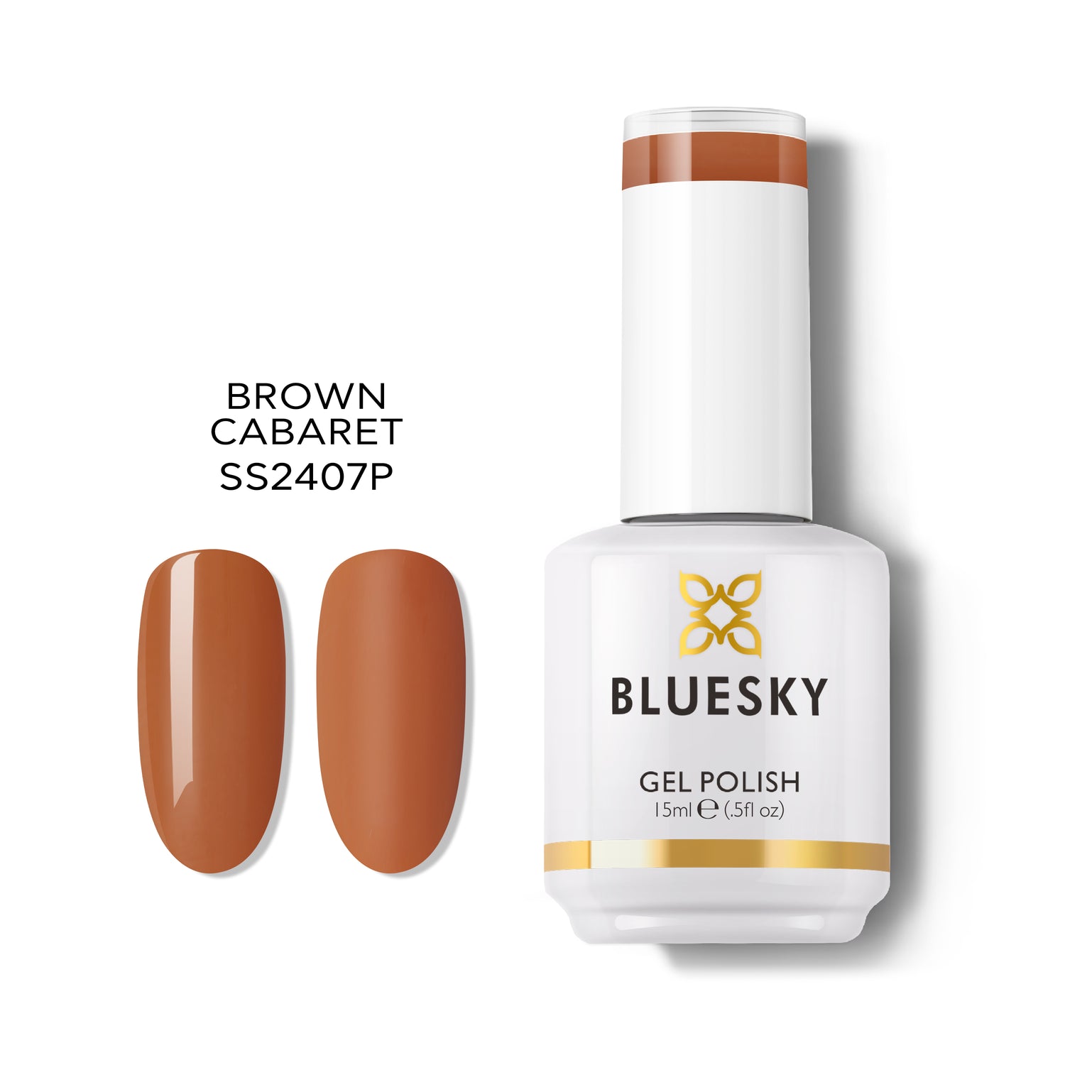 Bluesky Gel Polish, Brown Cabaret