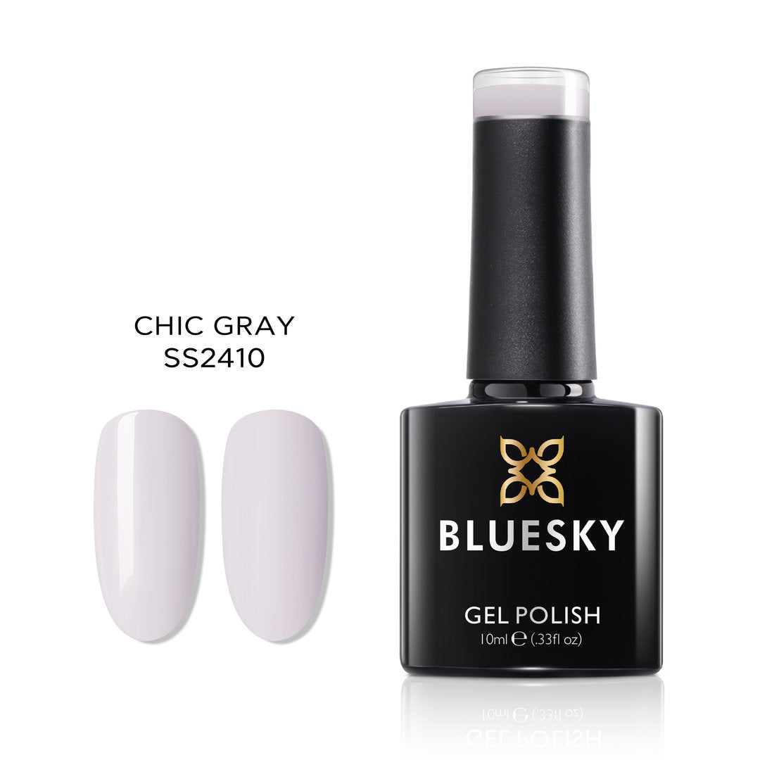 Bluesky Gel Polish, Chic Gray