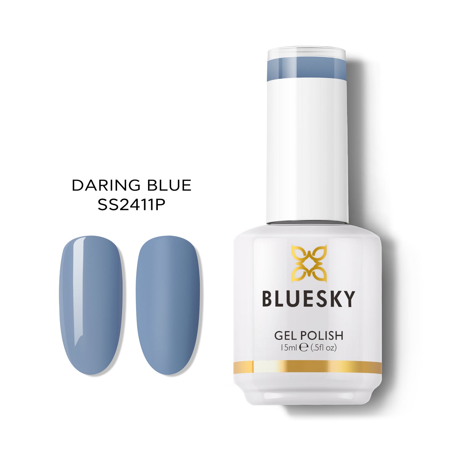 Bluesky Gel Polish, Daring Blue