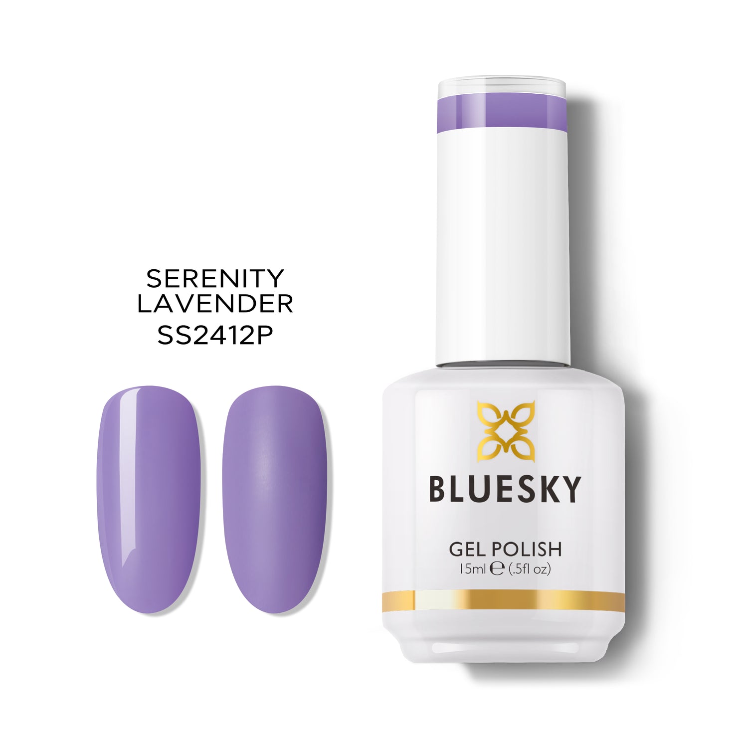 Bluesky Gel Polish, Serenity Lavender