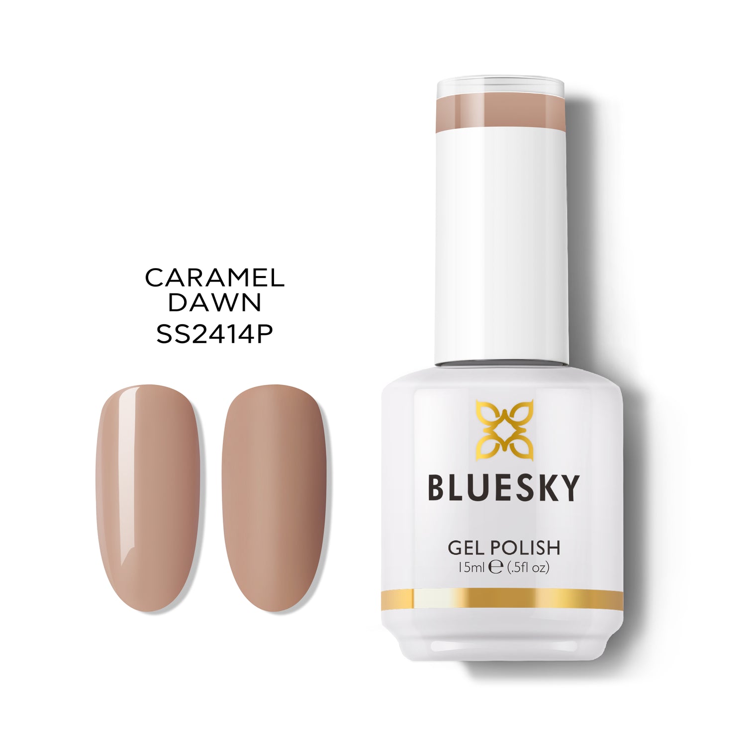 Bluesky Gel Polish, Caramel Dawn