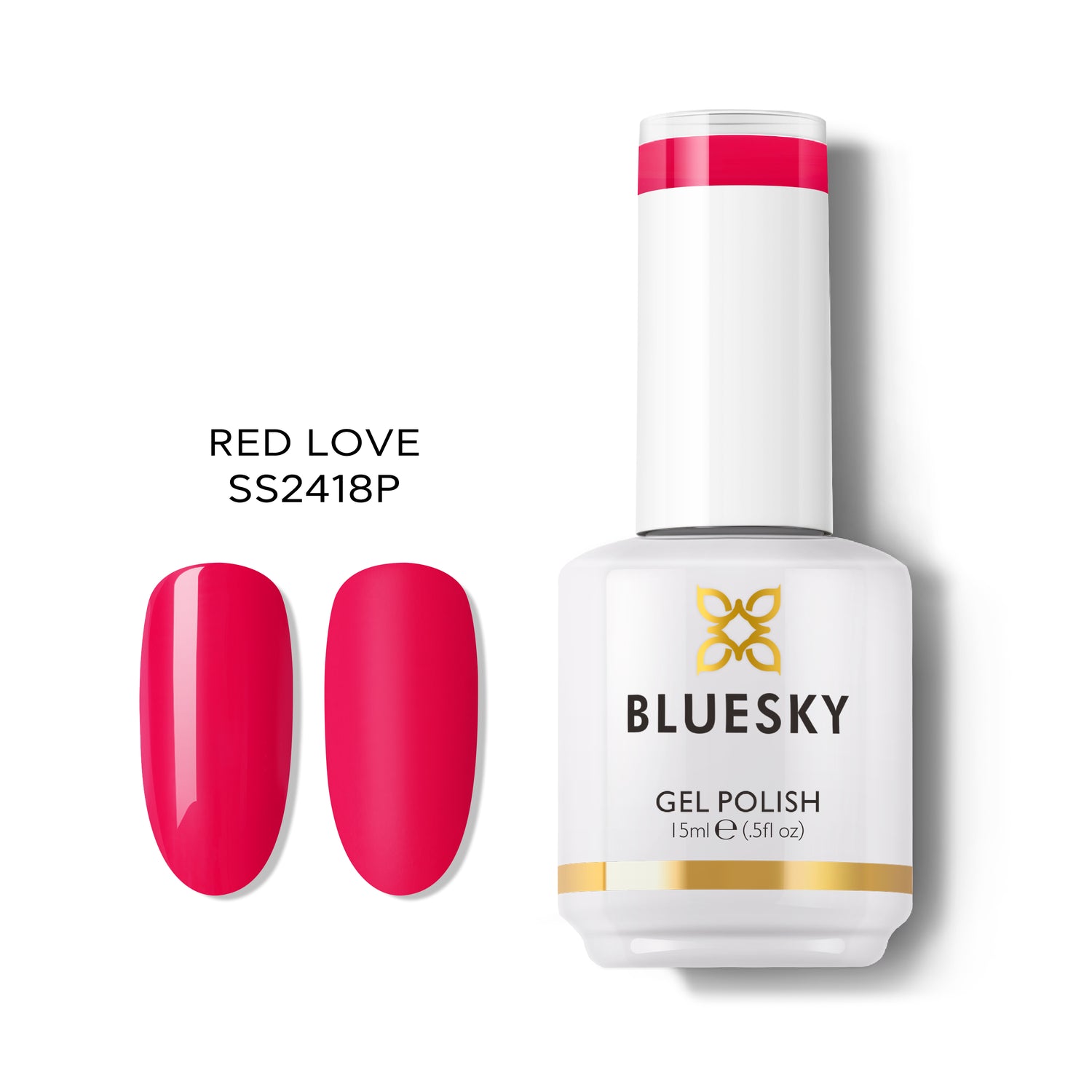 Bluesky Gel Polish, Red Love