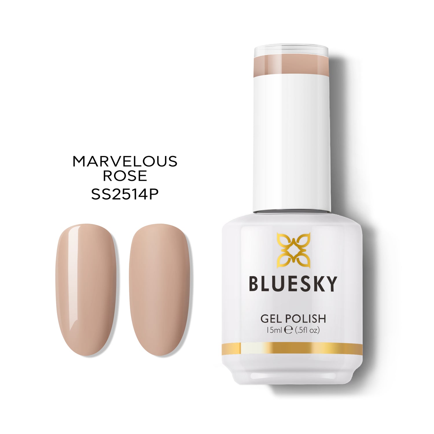 Bluesky Gel Polish, Marvelous Rose