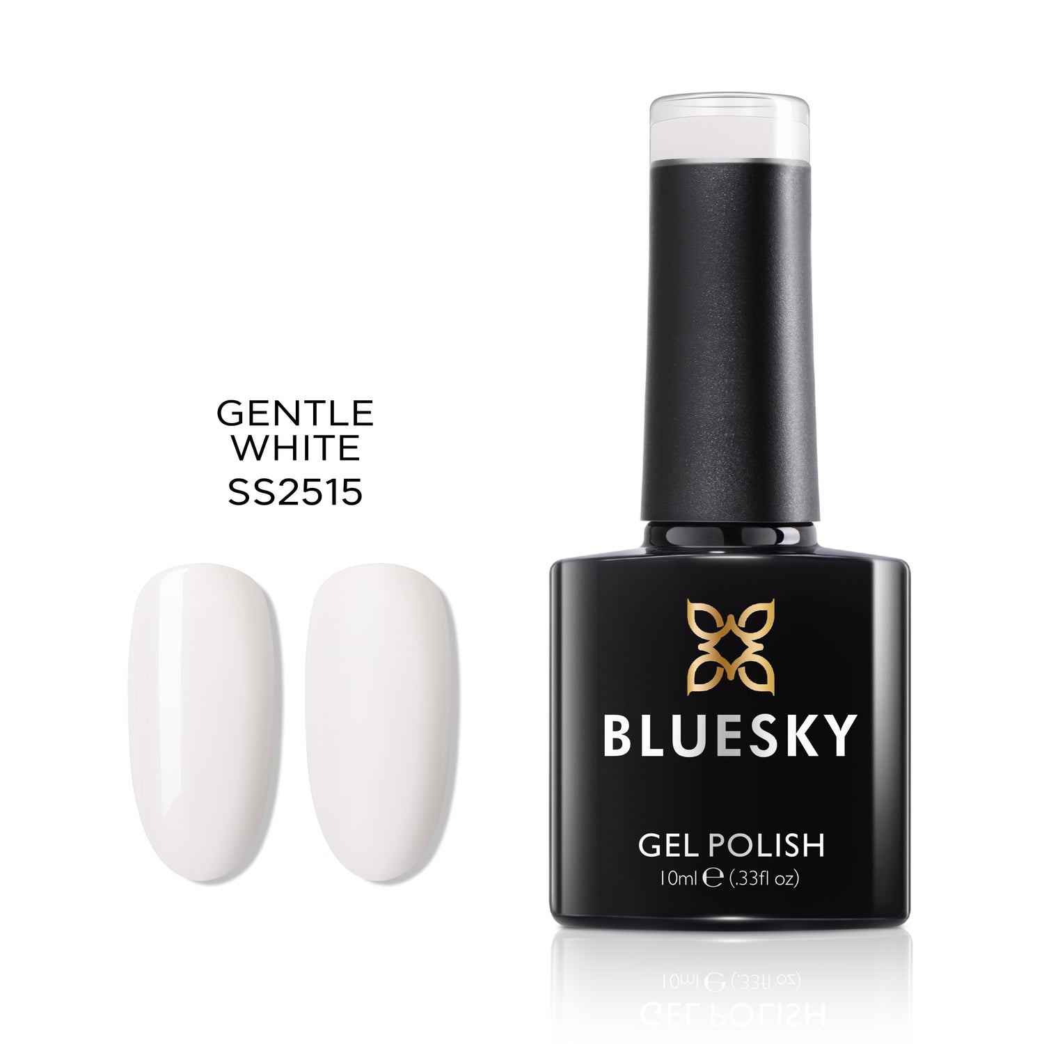 Bluesky Gel Polish, Gentle White