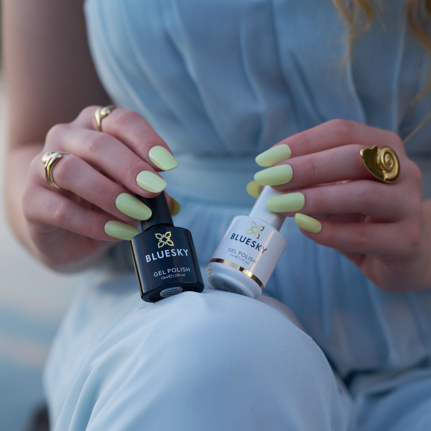 Bluesky Geelilakka, Pistachio Veil