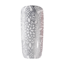 Bluesky Gel Stamping Polish, Silver