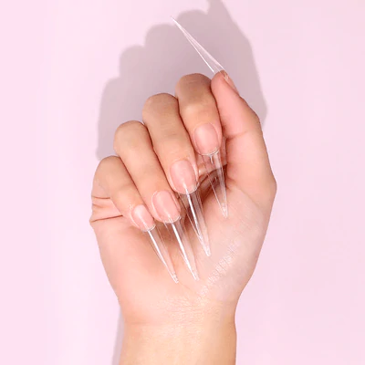 Kiara Sky XXL C-Arc Tips, Clear 500 pcs