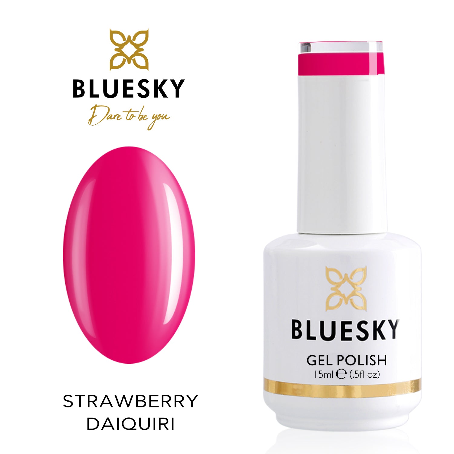 Bluesky Gel Polish, Strawberry Daiquiri